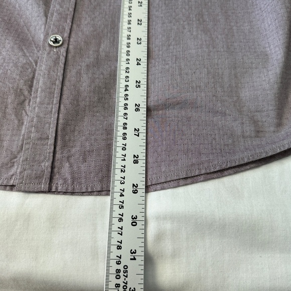 English‎ Laundry Men's Long Sleeve Dress Shirt Button Up Grayish-Purple Size XL - Picture 14 of 16